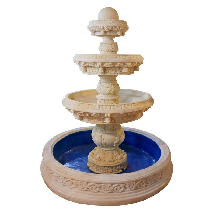 Handmade Fiberglass Fountain
