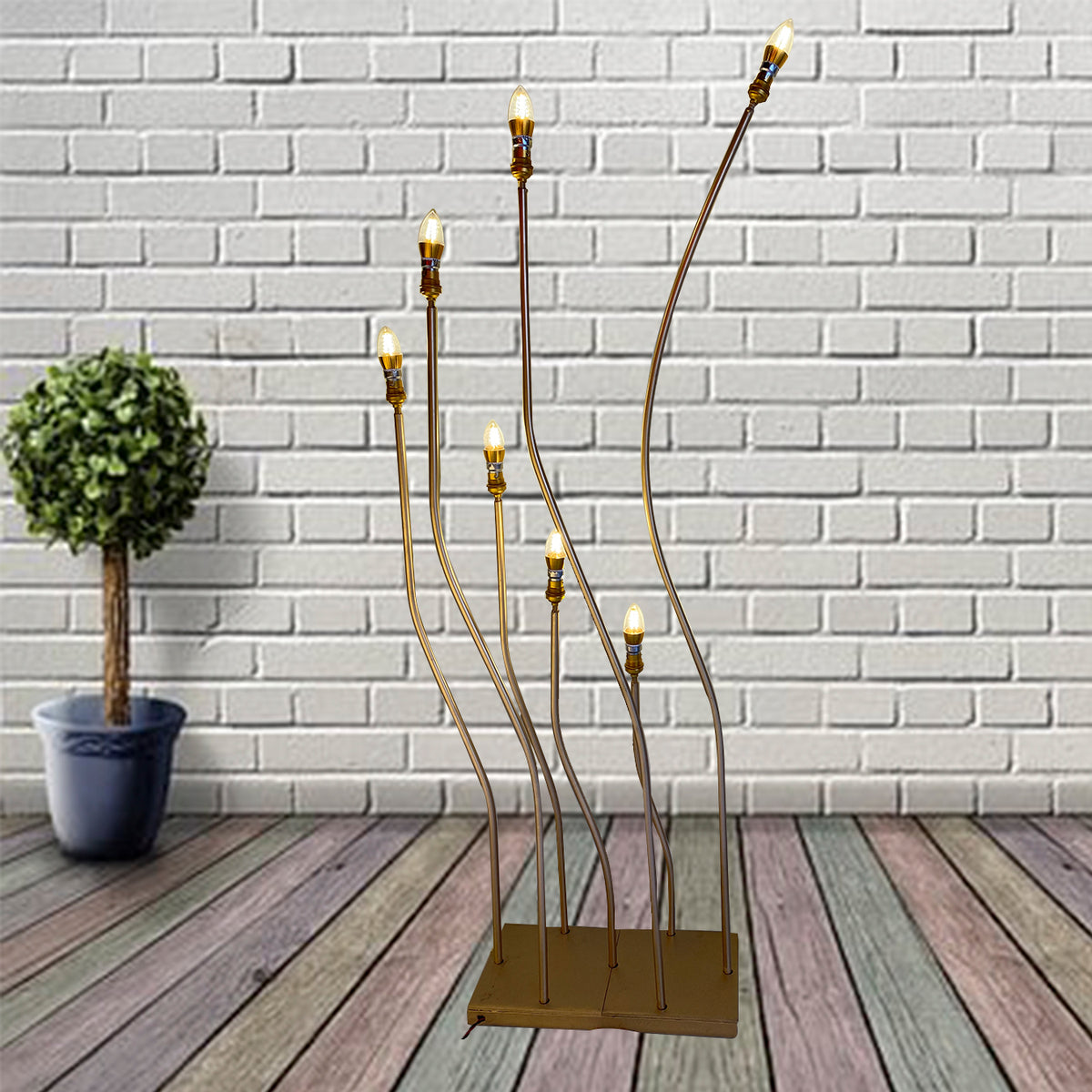 Fancy Light Stand Light Stands For Wedding and Event Decor | Color Gold and Stylish ...