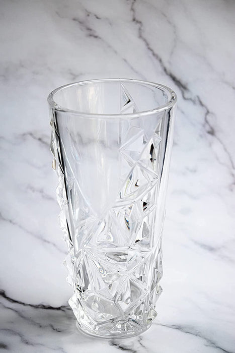 Clear Glass Vase  For Decor Prospective | Shape: Oblong