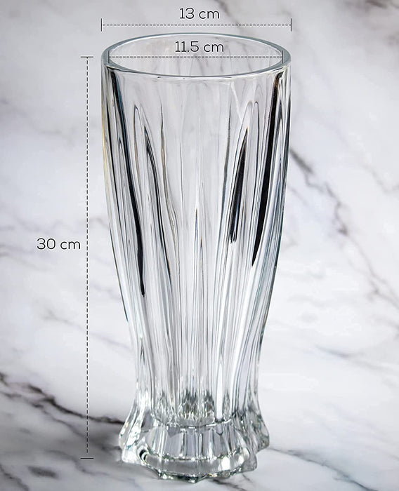 Decor Gallery Glass Clear Vase