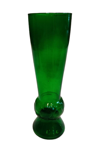 Green/Magenta Glass Vases For Decor