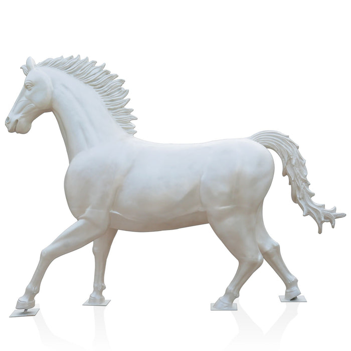 Handmade Fiberglass Horse For Wedding, Event and Other Kinds Of Decor