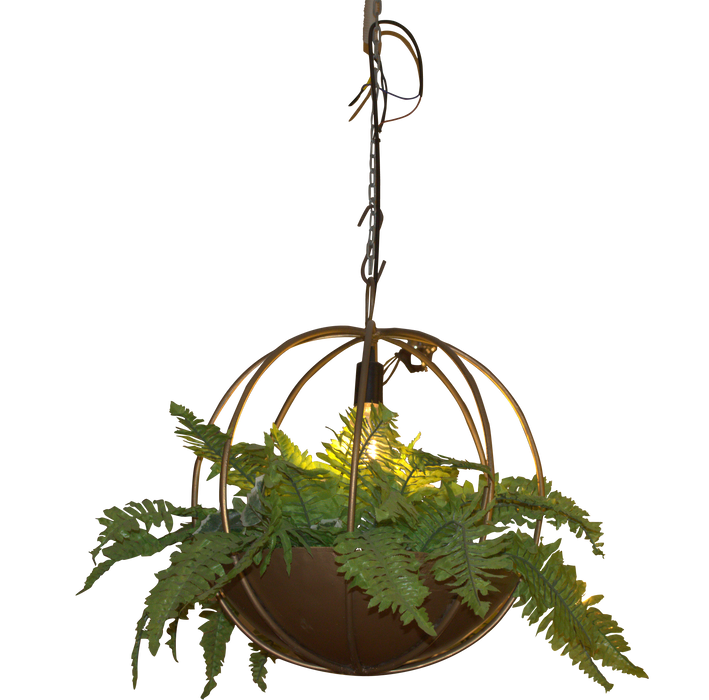 Green Grass Hanging Chandelier For Terrace, Cafe & Kitchen