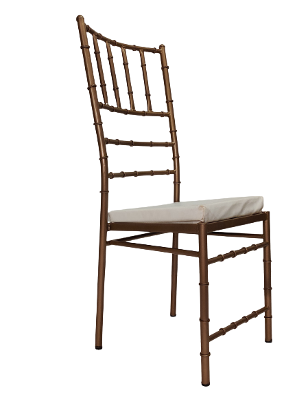Iron Chair For Decor |  Color: Brown
