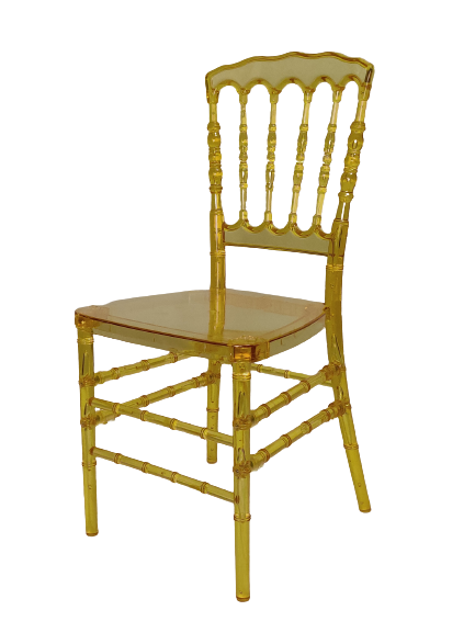 Acrylic Chairs | Color: Yellow