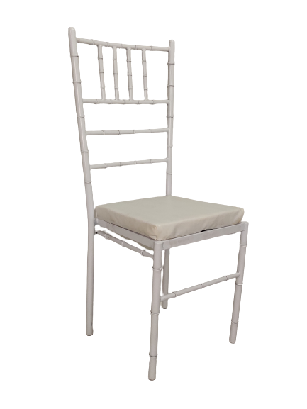 Iron Chair For Decor |  Color: White