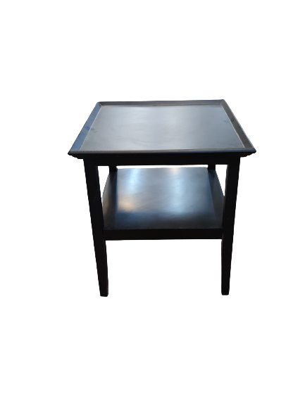 Black Plastic Table For Decor