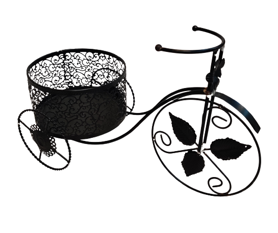 Black Metal Cycle | Suitable For Decor at Living Room, Gallery, Terrace and Others