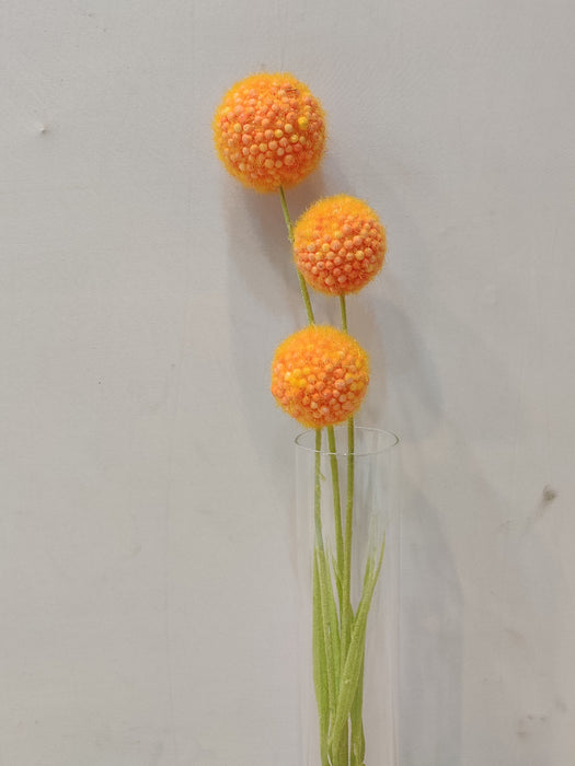 Artificial Ball Flower Stick