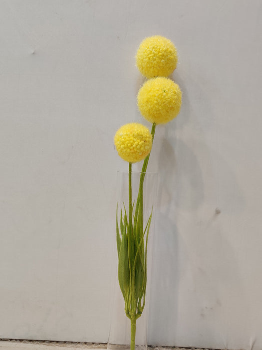 Artificial Ball Flower Stick