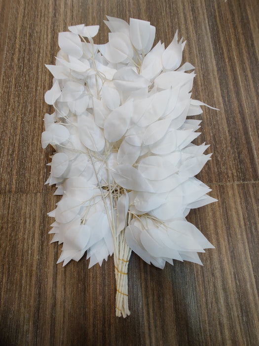 Artificial White Banyan Tree Leaf Bunches