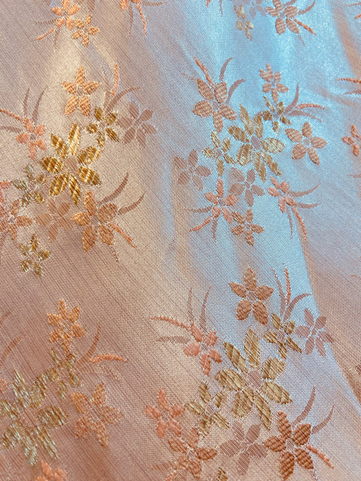 Jacquard Fabric Floral Design And Fancy Fabric