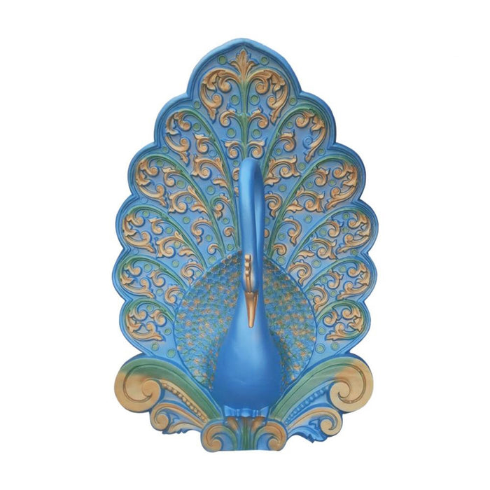 Handmade Fiberglass Peacock