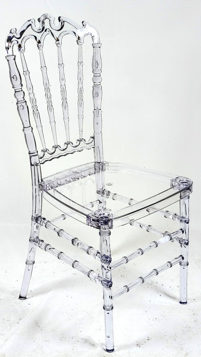 Crown Acrylic Chair With Cushion