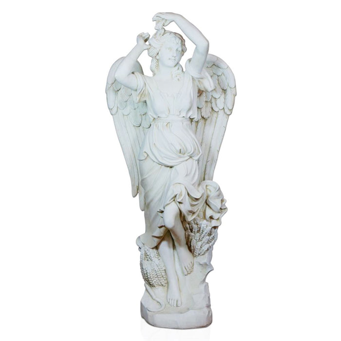 Handmade Fiberglass Angel Sculptures