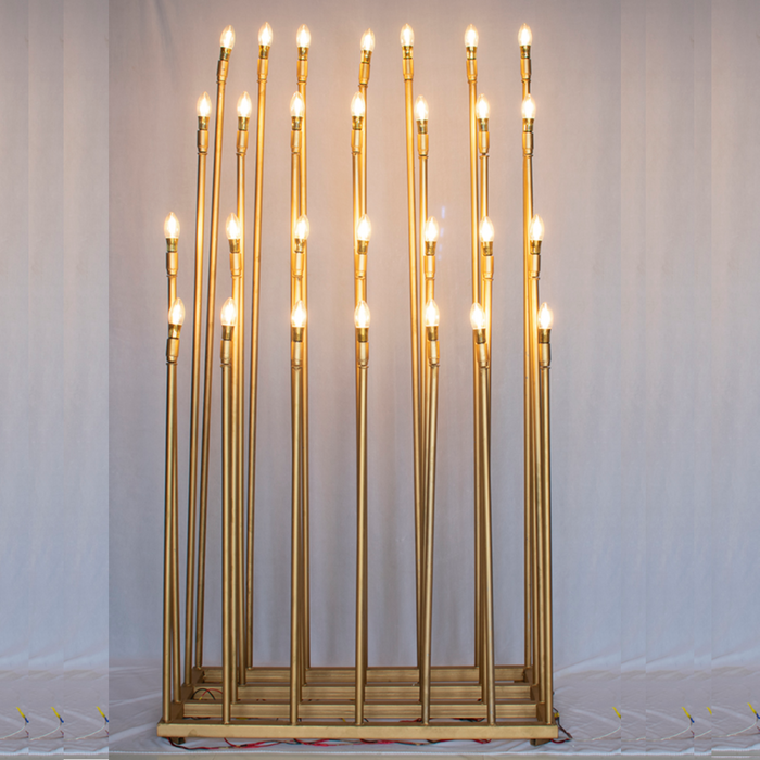 Gold Light Stands For Events, Party And Wedding