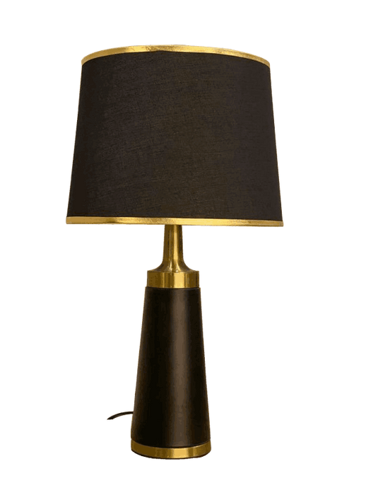 Black Luxury Table Lamp With Adjustable Height