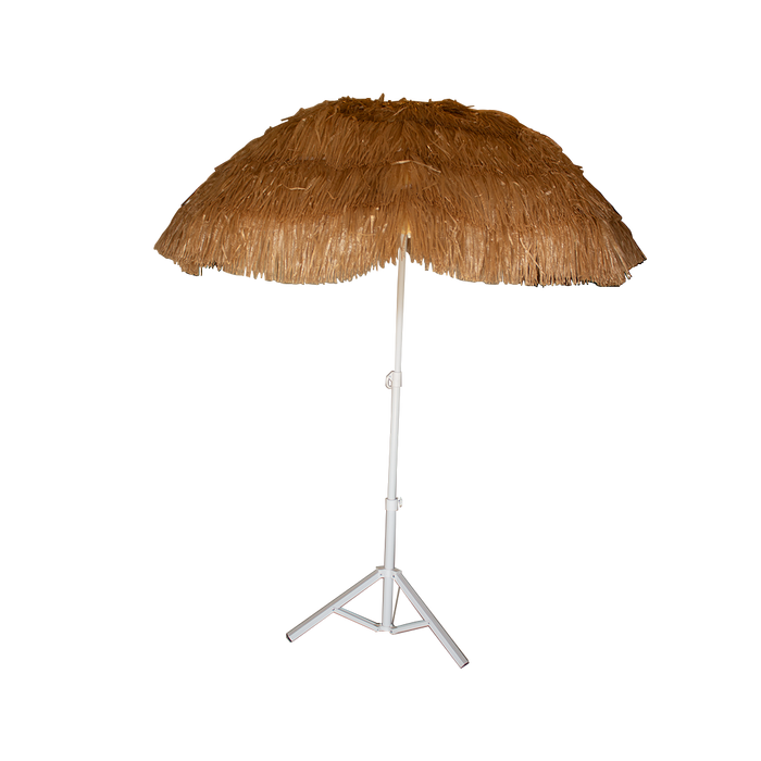 Beige Center Pole Umbrella For Terrace, Picnic & Beach