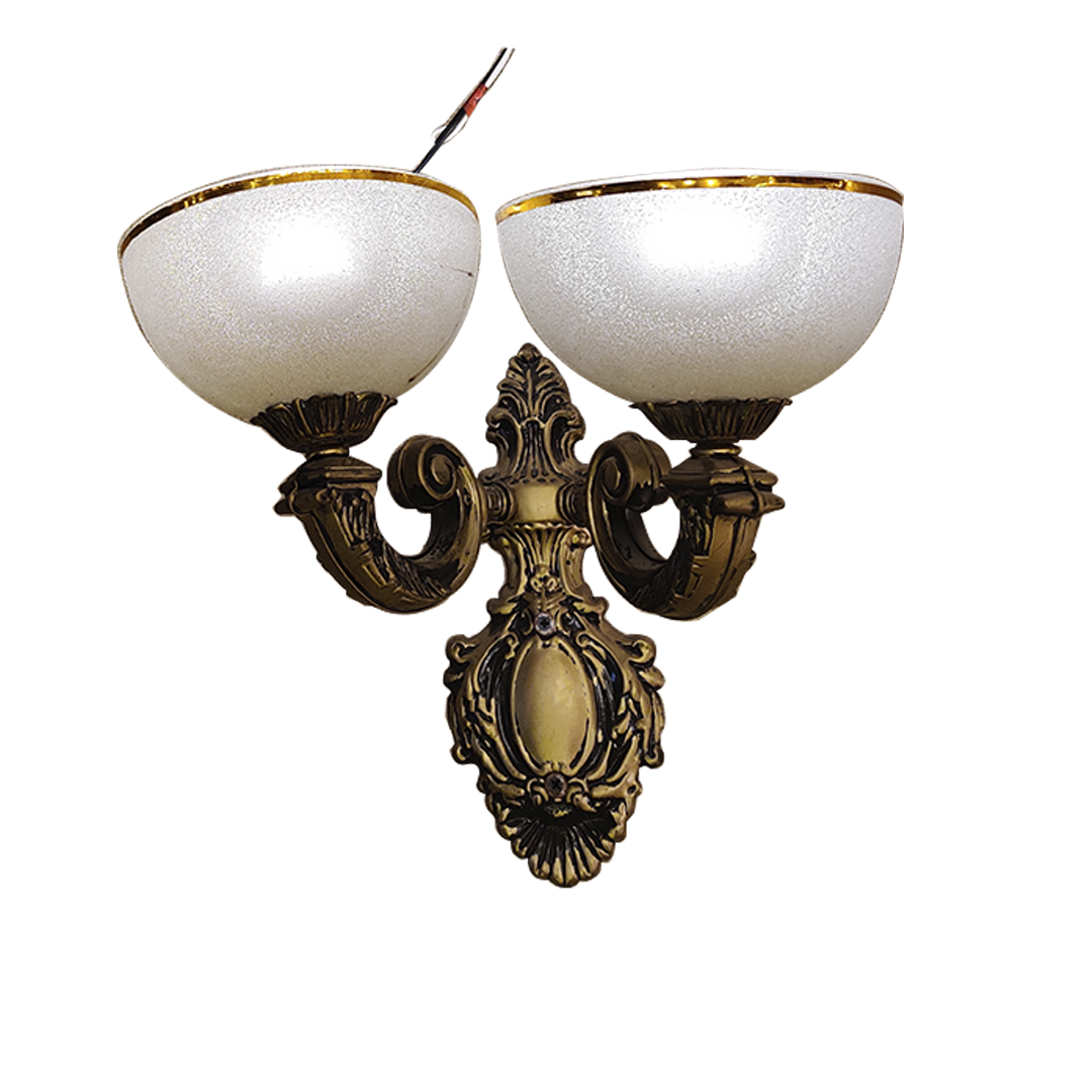 Antique Gold Wall Lights For Decor, Drawing Room And Event — Bharat