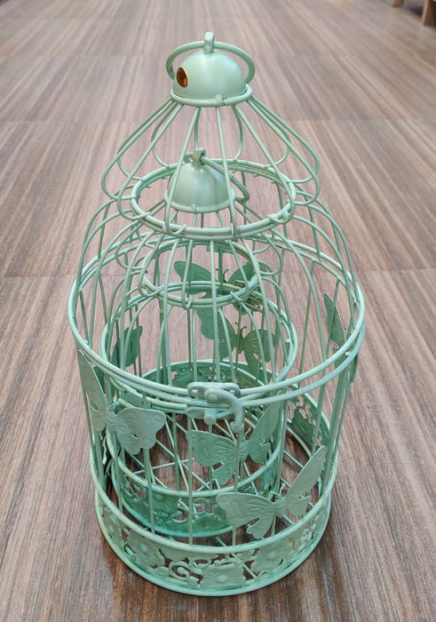 Metal Cage For Decor  | Set Of 2 Pcs