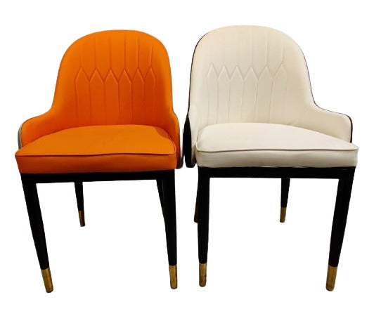 Dining Chairs For Decor | Made Of PU+METAL+FOAM