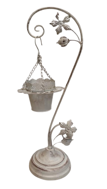 White Metal Flower Hanging Props For Decor — Bharat Wholesales