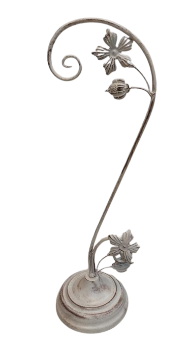 White Metal Flower Hanging Props For Decor