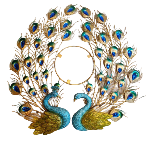 Metal Decorative Peacock For Wedding And Event