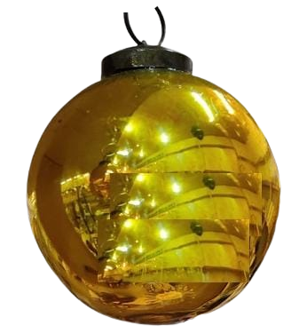 Yellow/Silver Crystal Vase Hangings Ball For Decor Prospective
