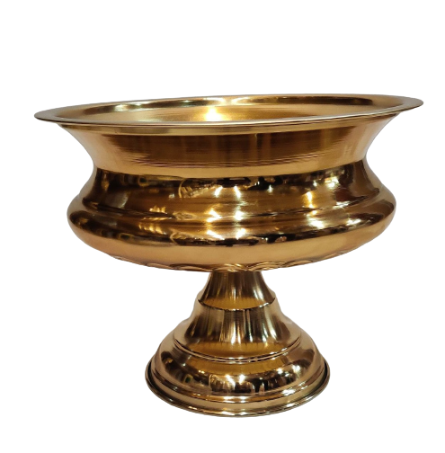 Gold Brass Bowl For Decor Uses