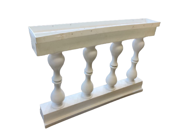 White Plastic Railing Products For Décor