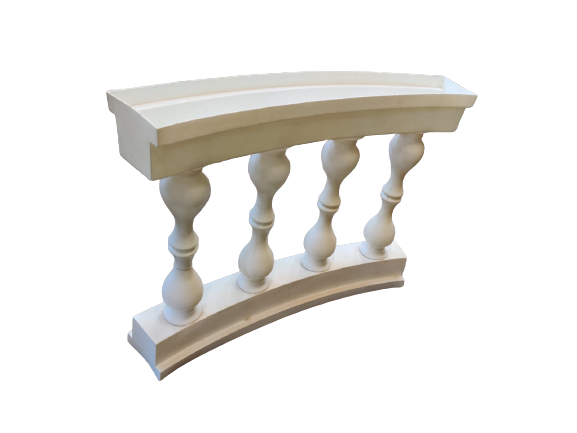 White Plastic Railing Products For Décor