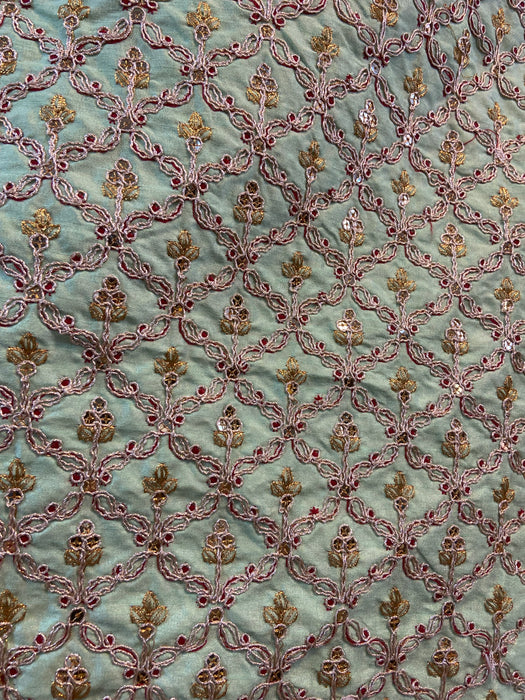 Banglori Zari Work Fabrics